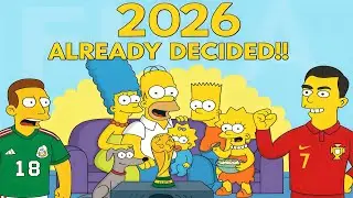 Did The Simpsons Predict Ronaldo Winning the 2026 World Cup 🏆🤯 ?!