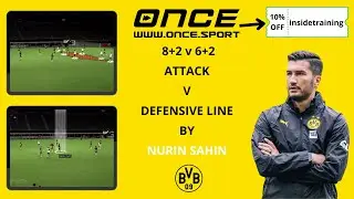 Borussia Dortmund - 8+2 v 6+2 Attack v Defensive line by Nuri Şahin
