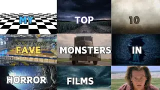 My Top 10 Fave Monsters in Horror Films #dark #monster #creature #features #favorite #top #ten