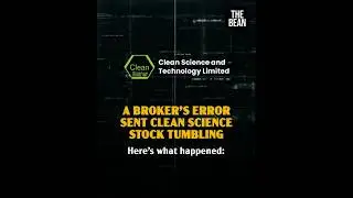 Broker Mistake Doubles Clean Science Sell Order, Shares Tank