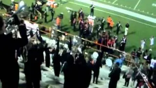 09-27-12 El Paso High Football: Mrs Ferret's Cheer leads to TD & Extra Point.wmv
