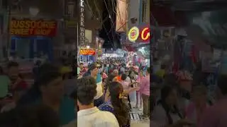 Today&rsquo;s crowd in Mussoorie 😱 #shorts #youtubeshorts