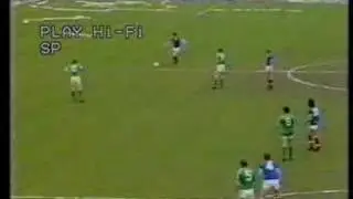 Glentoran 1 Linfield 1 Irish Cup Final 1985