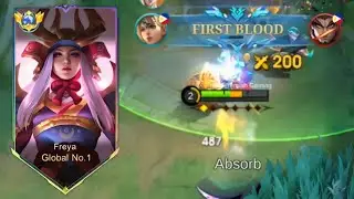 HOW TO COUNTER SUSTAIN HERO IN EXP LANE? ( MUST WATCH ) FREYA BEST BUILD 2025 - MLBB