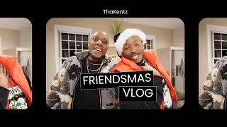 VLOGMAS EP. 4: FRIENDSMAS PARTY 2025 | Decorating Our Families Homes for Christmas | Holiday Vibes