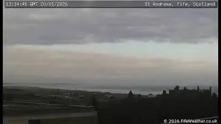 20 January 2026 - St Andrews WeatherCam Timelapse