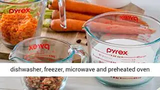 Pyrex Glass Measuring Cup Set (3-Piece, Microwave and Oven Safe),Clear Best Price