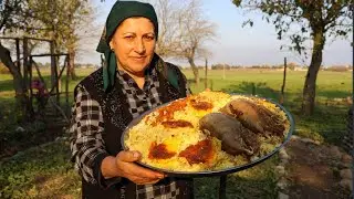 Cooking Wild Eurasian Coot with Rice! | Traditional Hunter's Feast