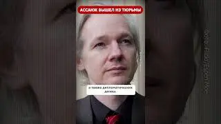 Основатель WikiLeaks Ассанж вышел из тюрьмы #шортс #новости #новостисегодня