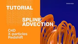 X-particles. Spline Advection tutorial.
