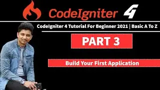 CodeIgniter 4 Build First Application with Introduction File & folder | Bangla Tutorial 2021