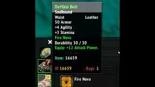 End part of the SOD shaman rune Fire Nova