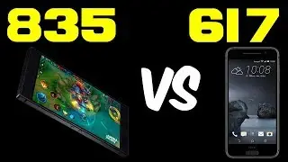 💥Snapdragon 835 vs Snapdragon 617 Benchmarks 📱 Razer Phone vs HTC One A9! 🔥 [4K]