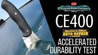 Bushcraft Knife Accelerated Durability Test