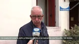 E IO CHIAMO RETEVENETA...DOPO LA FIERA MACCHIE D'OLIO SUI MARCIAPIEDI, SCATTA LA PRO... | 07/10/2024