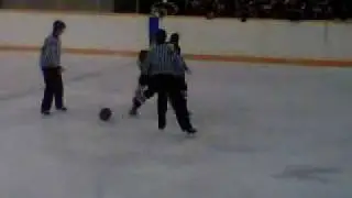 Hockey Fight - Shier vs Shaeffer (Big Six Hockey League)