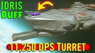IDRIS T-Kit Buff: 11,250 DPS Turret - Star Citizen PTU Update