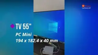 Kolaborasi Lenovo IdeaCentre PC Mini 5i & TV