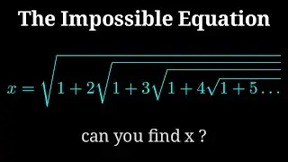 How Ramanujan Solved the Impossible: √(1+2√(1+3√... )) = ... ?