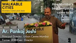 How some of the best quality footpaths in Mumbai were made | Walkable Cities Conclave