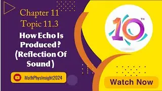 How Echo is produced (Reflection of sound) | MathPhys Insight