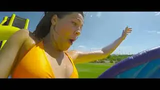 Fun Production Slide und Jump Wasser-Rutsche XXL Video 2