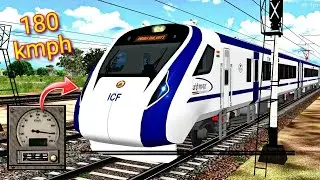 180 Kmph!!🔥 Trial Run Of Vande Bharat Express TRAIN-18 || IR-Msts