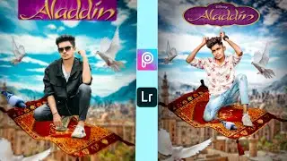 Aladdin Photo Editing Picsart || Aladdin photo editing tutorial 2020 | Picsart light room presents 🔥