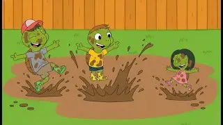 Turtle Family's Muddy Adventure!