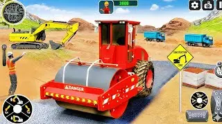  Rebuilding Road Construction 🚧 Excavator & Dump Truck Gameplay - Popular Construction game 