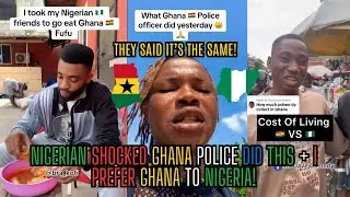 🇬🇭🇳🇬NIGERIAN SHOCKED GHANA POLICE DID THIS + I Prefer GHANA To NIGERIA | Living In GHANA | Kamma Dyn