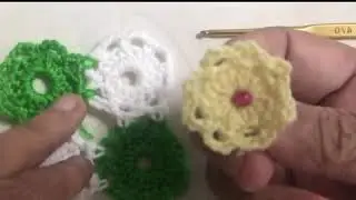 Beginner crochet lesson 4 (how to crochet simple coaster crochet) right handed. Reno&rsquo;s crochet