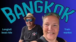 Thailand,Bangkok.Train market, and  river long tail boat cruise.@RustiAnchorBosun1