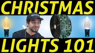 Christmas Light Supply Basics | Using C9 Cord