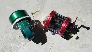 Showcasing 2 Antique Fishing Reels
