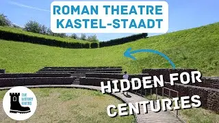Ancient Roman Theater Ruin with a view | Kastel-Staadt Germano-Roman theatre