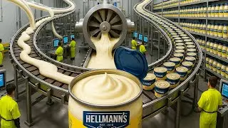 Inside Hellmann&rsquo;s Mayonnaise Factory | From Beans to Millions of Mayo Jars (Full Process)