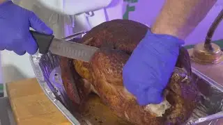 How to safely carve a Thanksgiving turkey