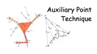 Velocity Polygon for a Floating Link Mechanism using the Auxiliary Point Technique