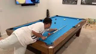 9 Ball Run Out 115 | 9&rsquo; Diamond Pool Table