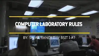 Computer Laboratory Rules