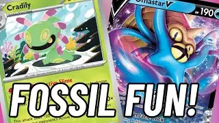 Cradily is a FUN status condition deck! (Pokemon Trading Card Game)
