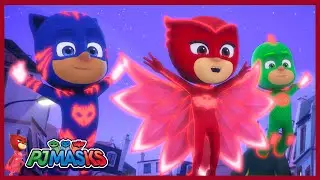 Power Swap &hearts;️💙💚 | PJ Masks Owlette Adventures Full Episode | #superheroes