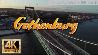 Gothenburg from above - DJI mini 2 Cinematic