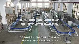 15000BPH 500ml Water Filling Line,Agua Filler,Bottle labeller, packing machine,#waterfillingmachine