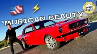 Iconic 1965 Ford Mustang Uses Tesla Power For Second Life