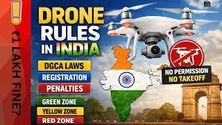 Drone Rules in India Explained | Latest DGCA Laws, Registration & Penalties #dgca  #dronelawsinindia