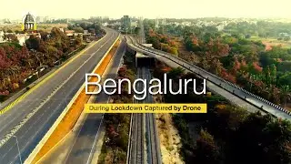 #Bangalore #NammaBengaluru Bangalore Lockdown | Aerial View | Drone Video | BBMP