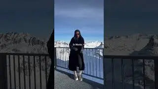 Trip to St. Moritz 🇨🇭 ❄️ @tshepijonathan