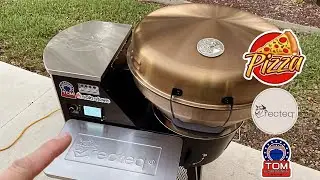 Recteq Bullseye Deluxe Pellet Grill / Awesome Homemade Pizza! / Super Simple!